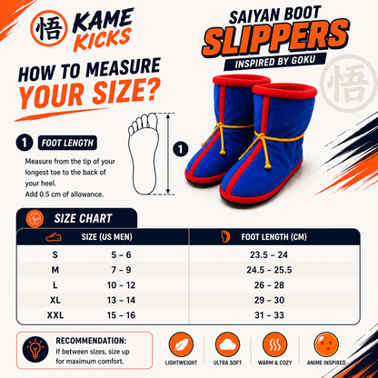 KameKicks™ Saiyan Slippers⚡️